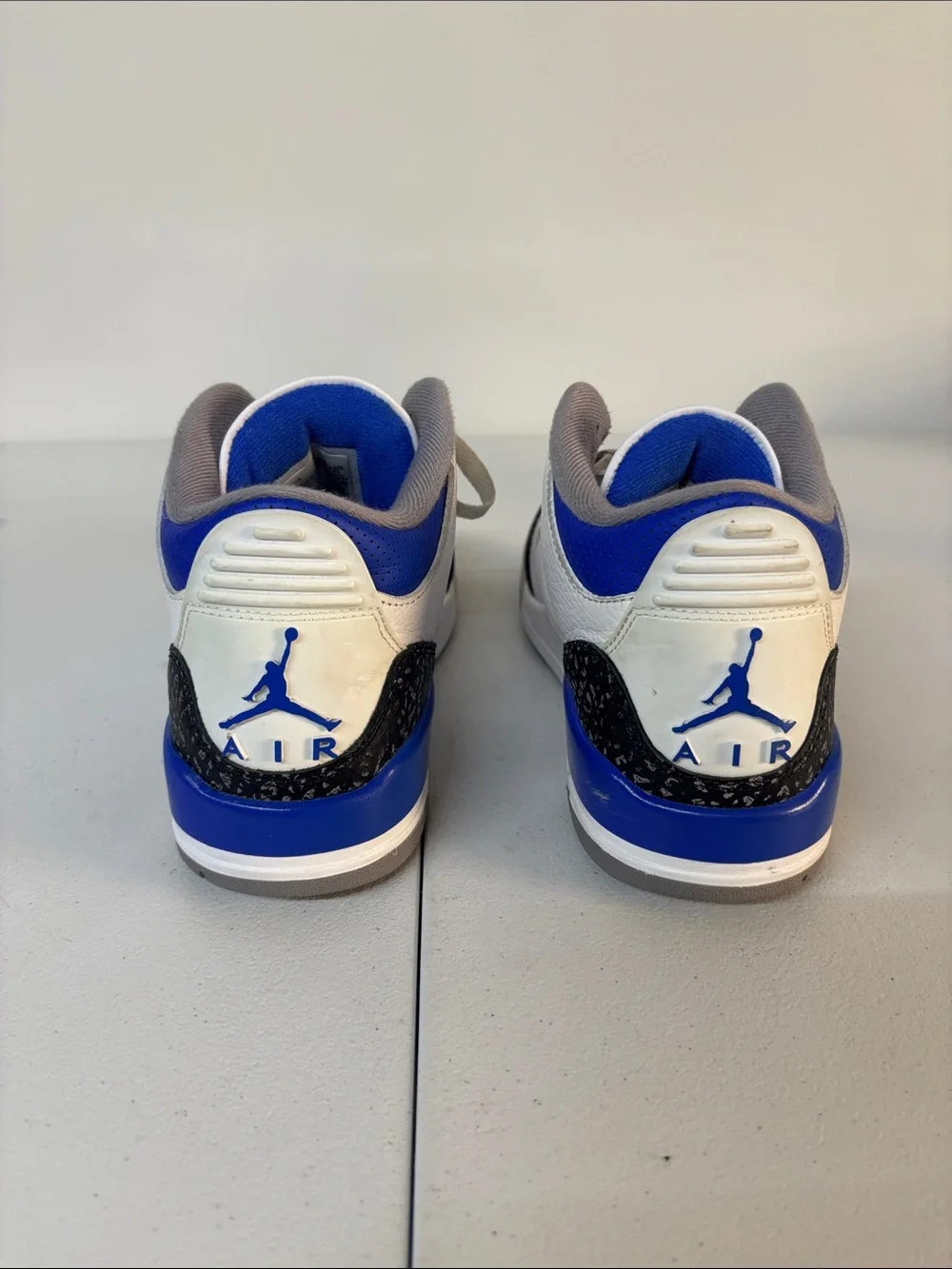 Jordan Men’s Sneakers - White / Royal Blue / Black